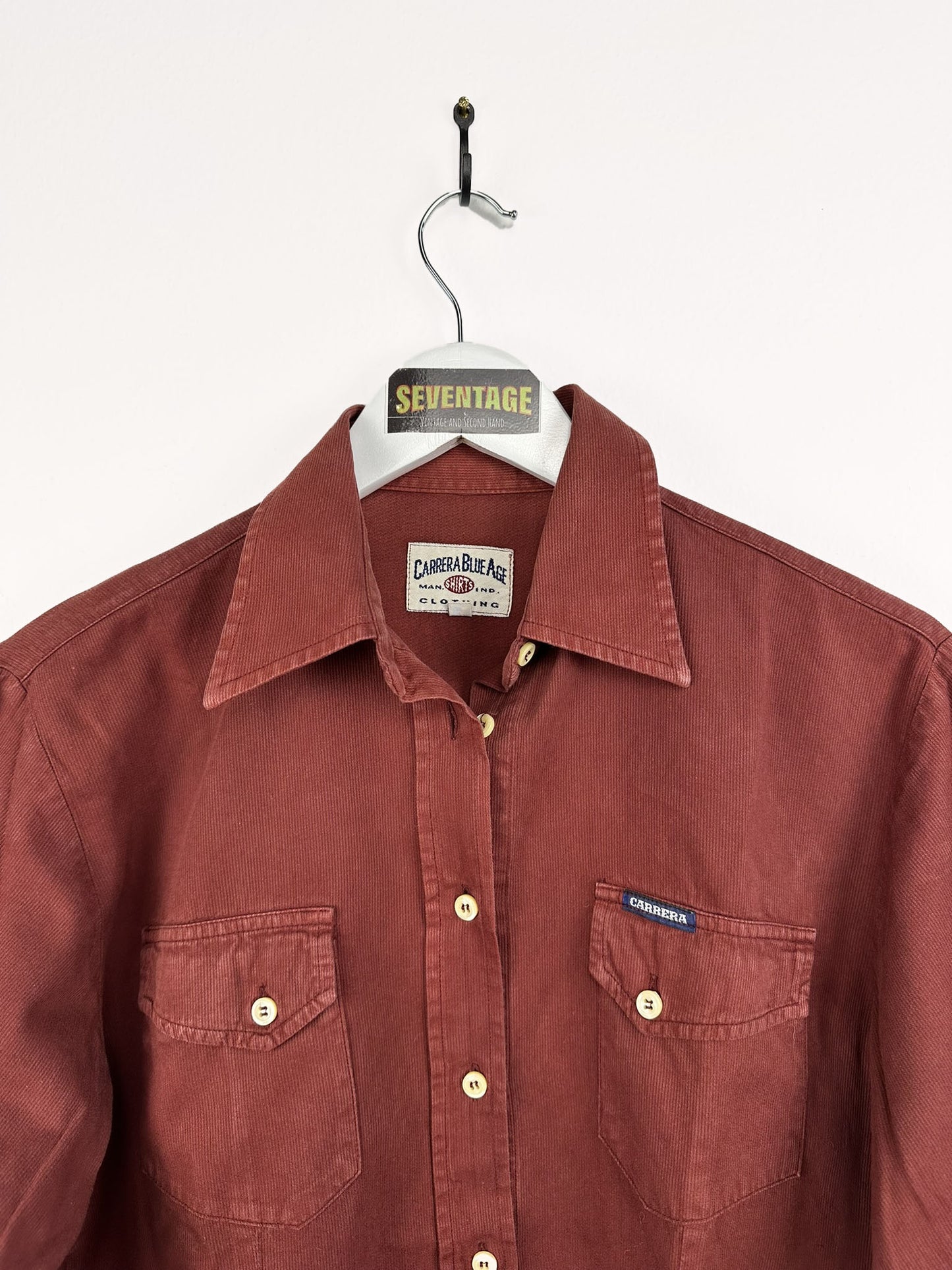Camicia Carrera rossa donna - M