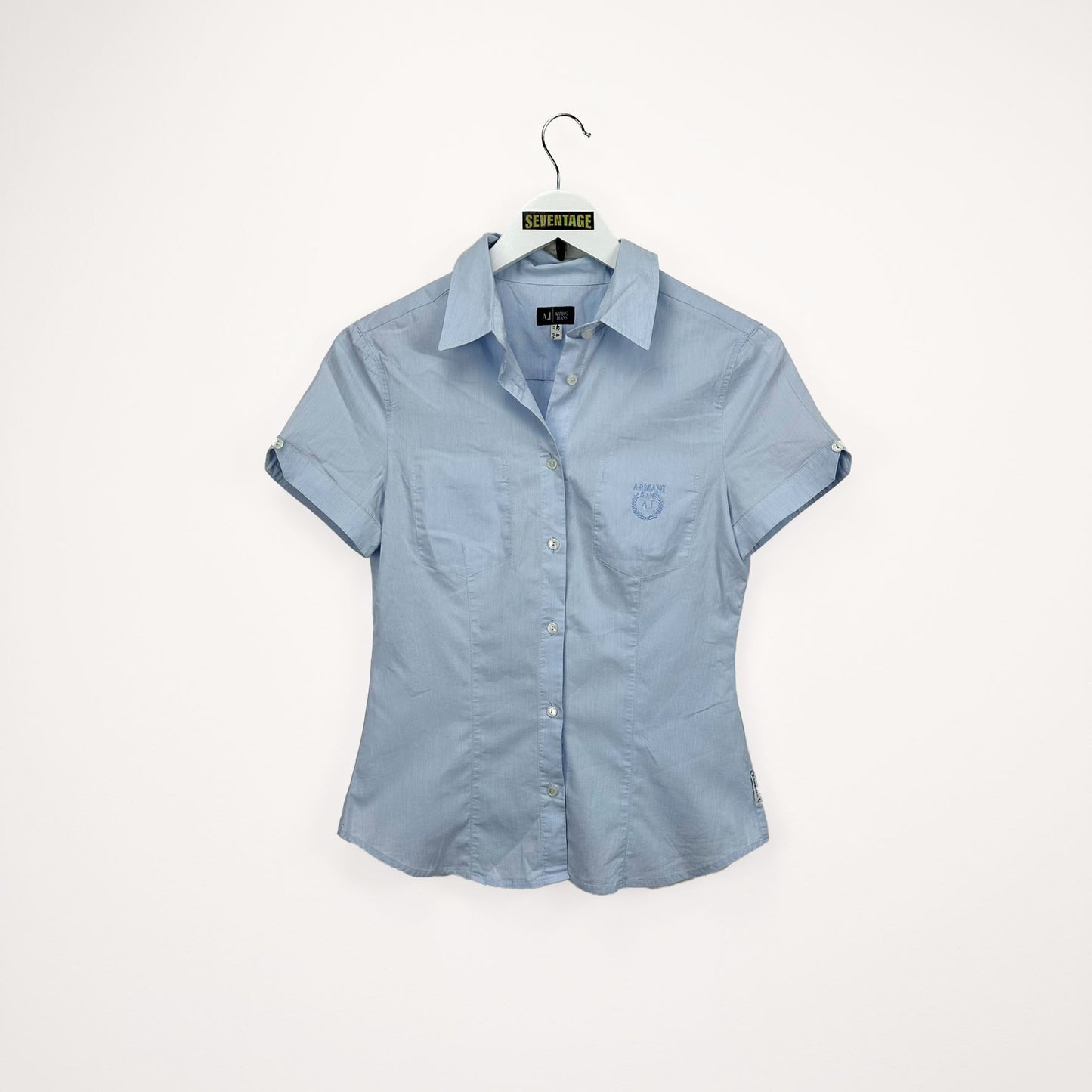 Camicia Armani Jeans azzurra donna - 42