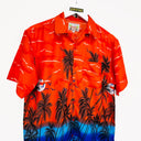 Camicia hawaiana arancio  Waikiki vintage - M