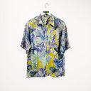 Camicia viola multicolor vintage donna - XXL