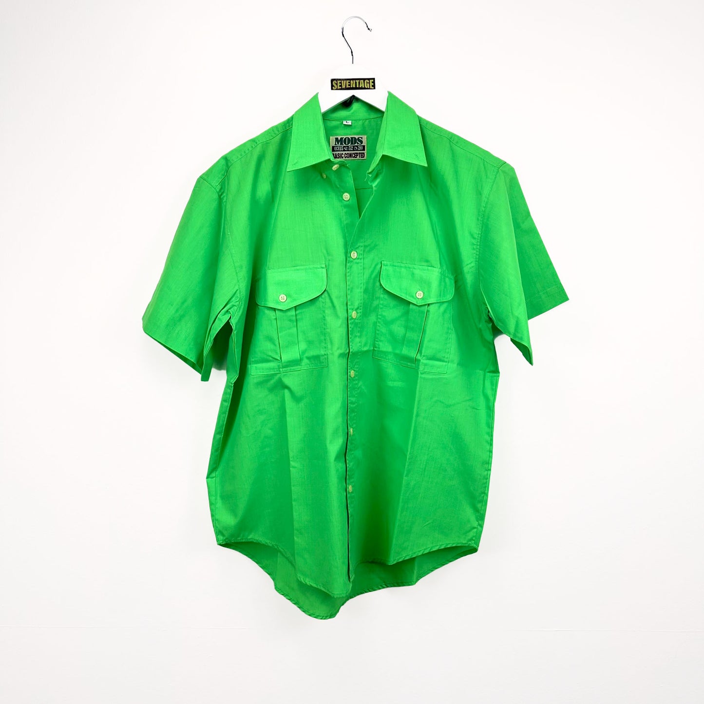 Camicia vintage verde - L