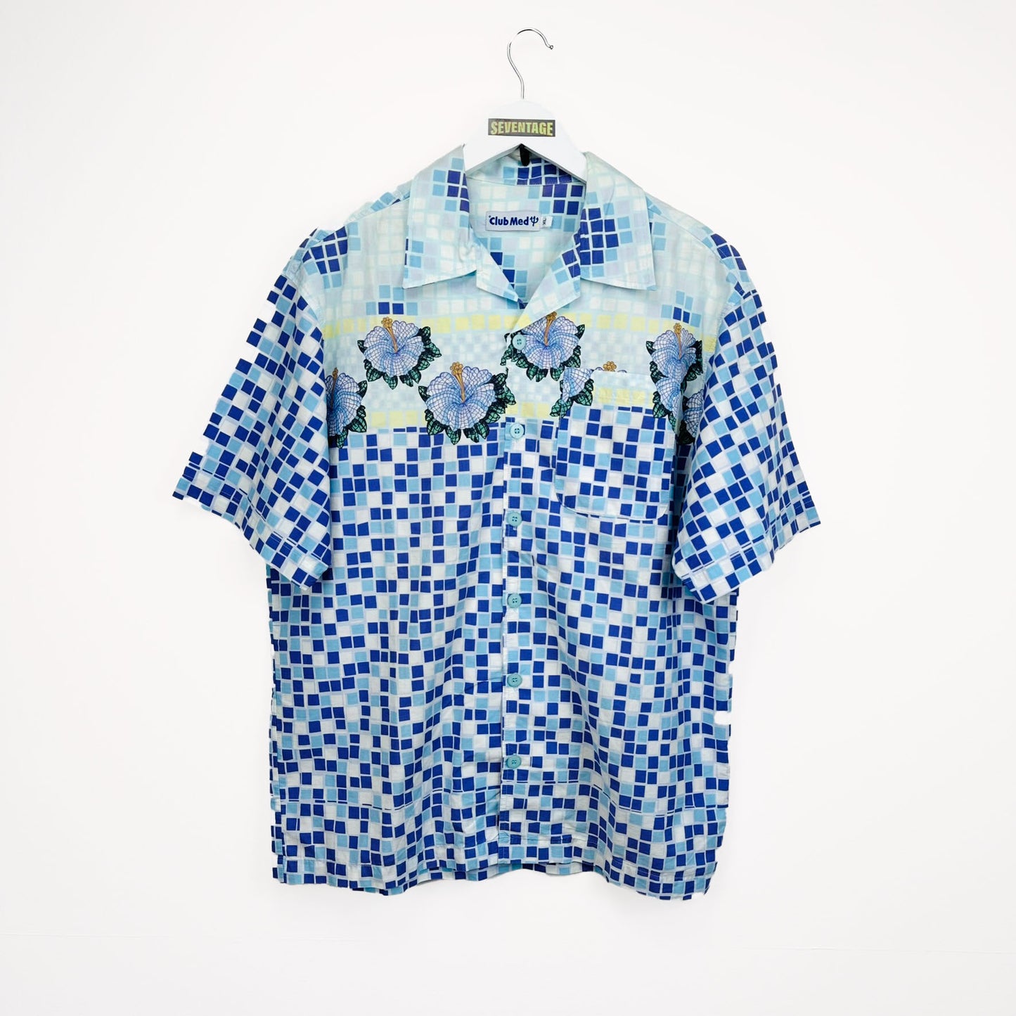 Camicia vintage a quadretti - XL