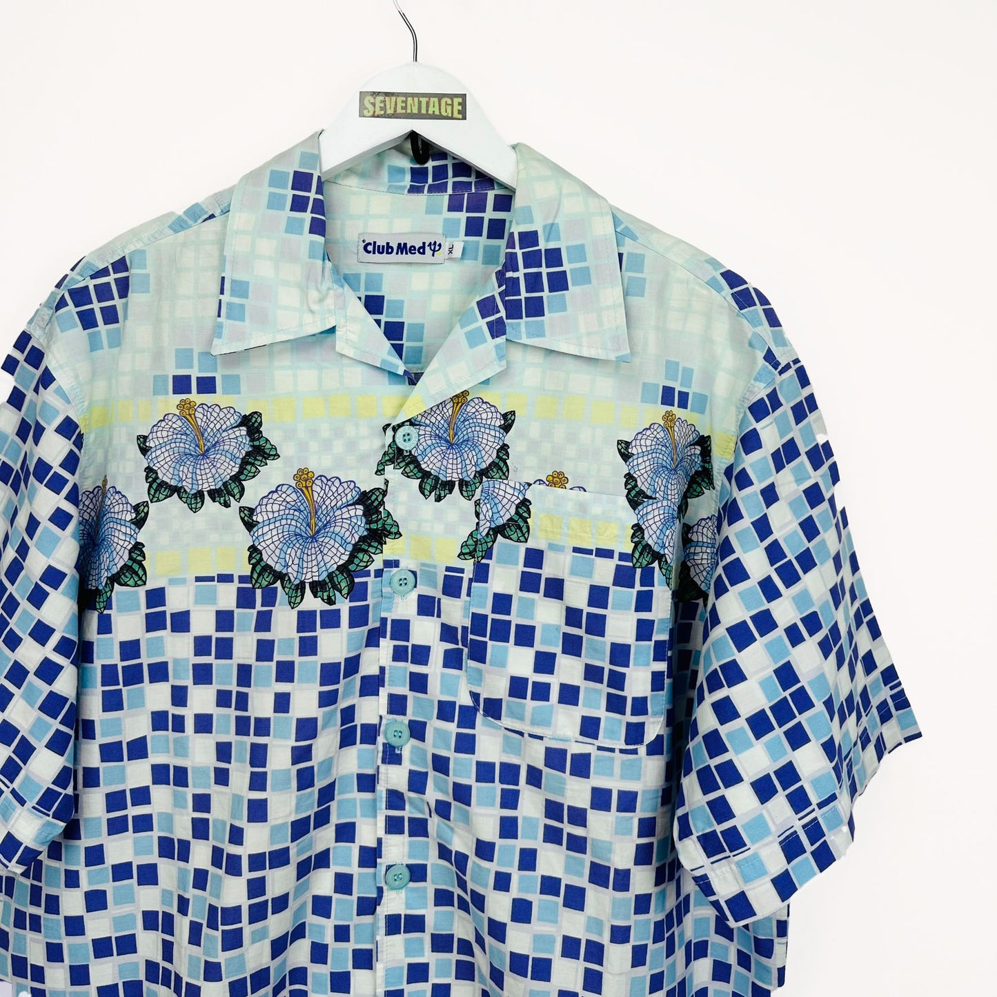 Camicia vintage a quadretti - XL