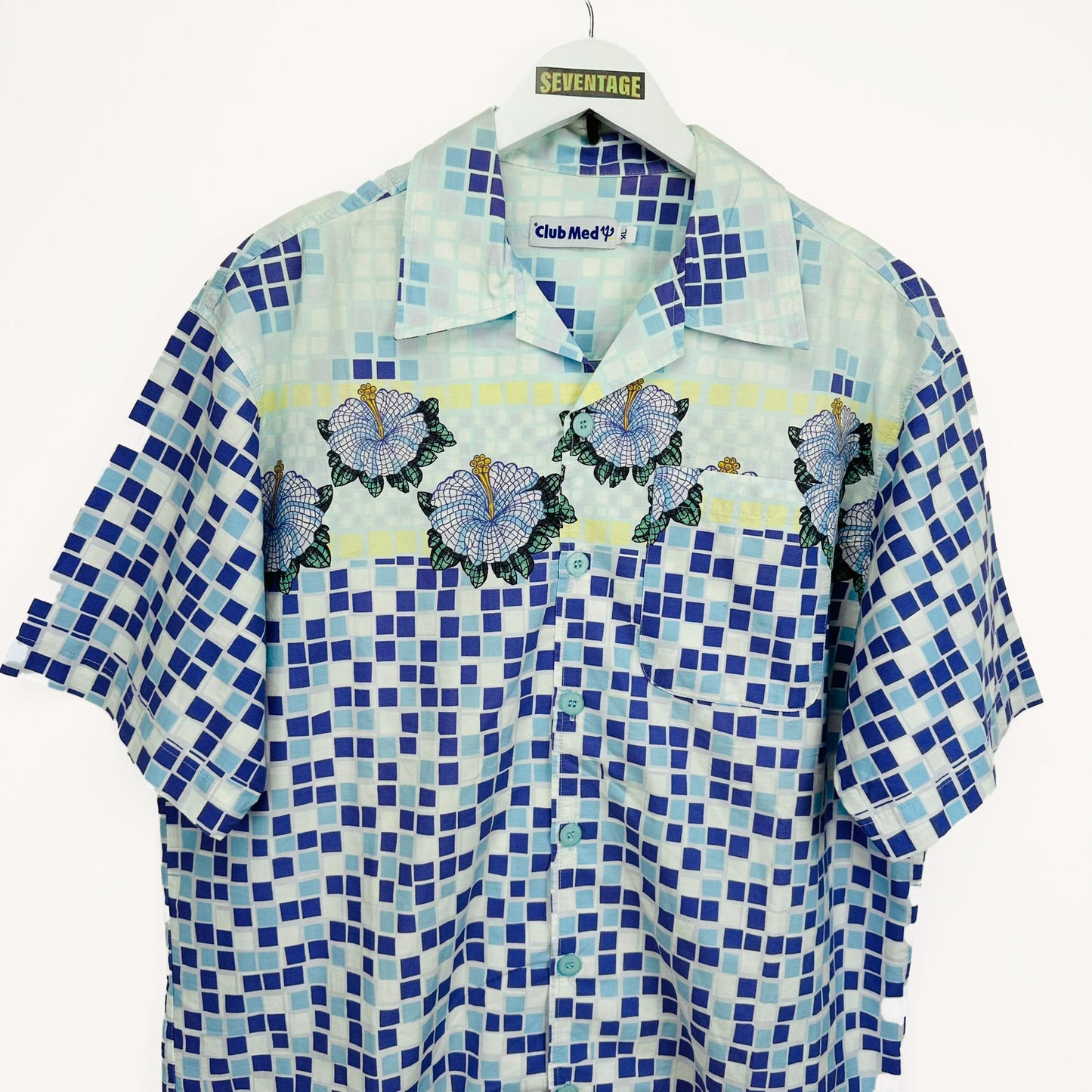 Camicia vintage a quadretti - XL