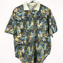 Camicia verde multi 80s - XL