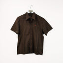 Camicia Quicksilver marrone vintage - S