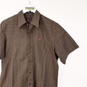Camicia Quicksilver marrone vintage - S