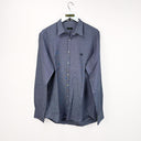 Camicia Fred Perry blu a righe - L