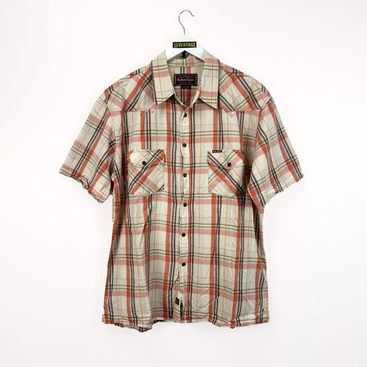 Camicia Marlboro Classics a quadri vintage - XXXL