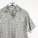 Camicia panna con fiorellini - L