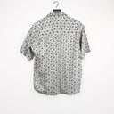 Camicia panna con fiorellini - L
