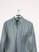 Camicia azzurra a righe 00s - M