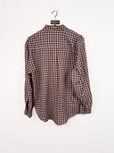 Camicia in flanella a quadretti beige - M