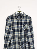 Camicia in flanella Converse blu 90s - L