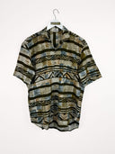 Camicia fantasy verde - L