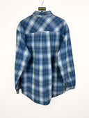 Camicia Marlboro blu a quadri - XXXL