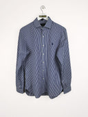 Camicia Ralph Lauren blu a righe - M