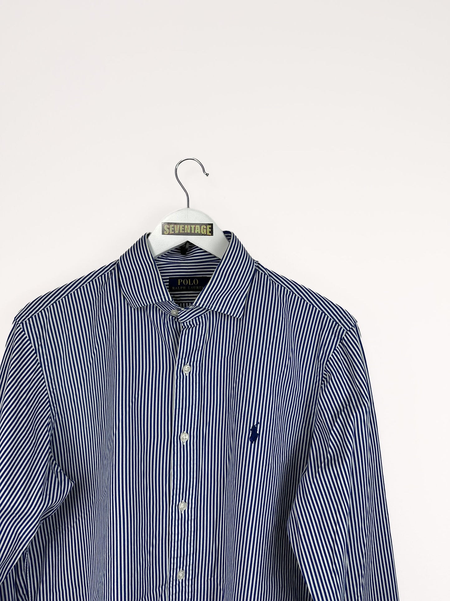 Camicia Ralph Lauren blu a righe - M