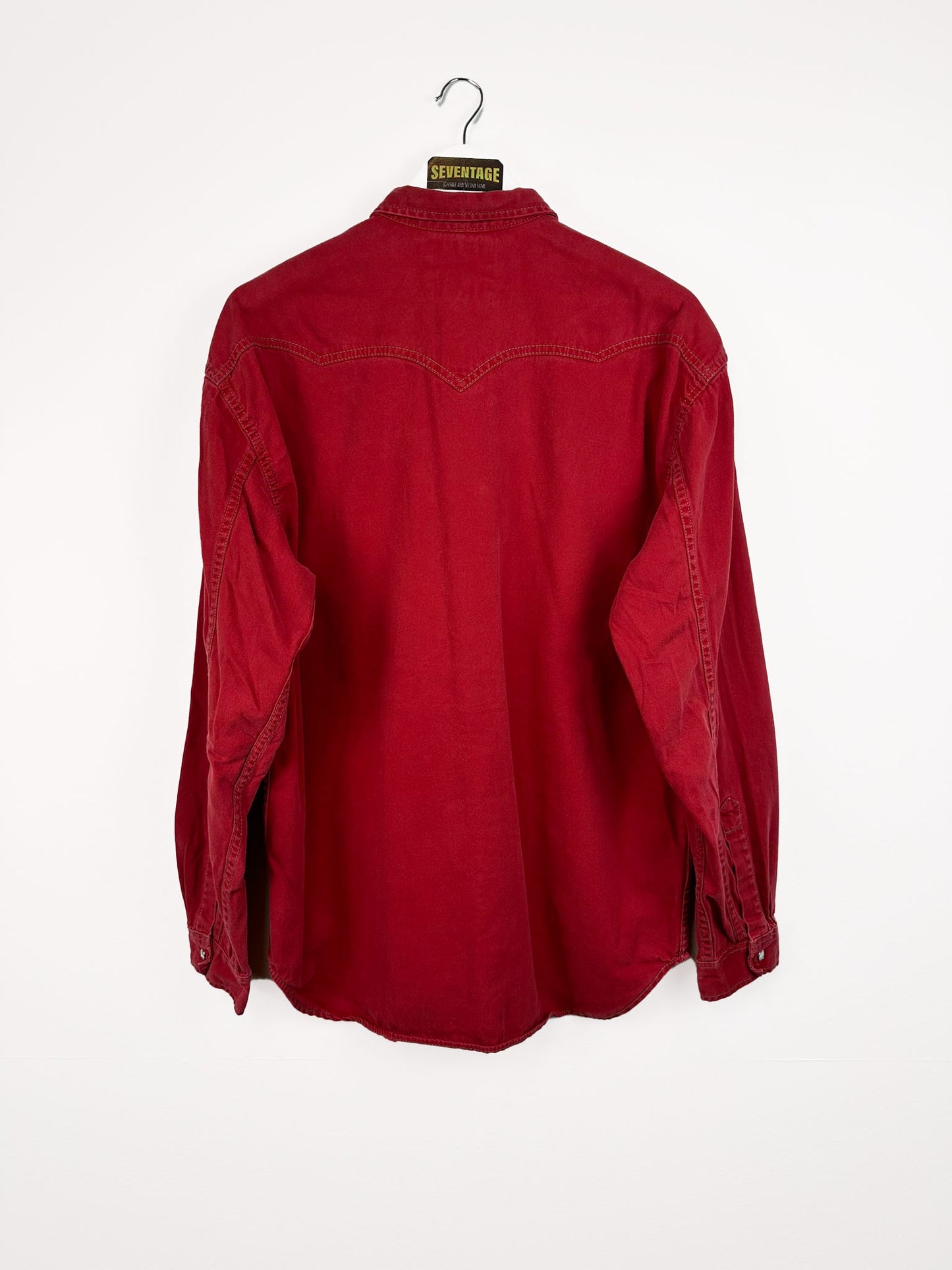 Camicia Levi's rossa 80s - L