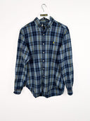 Camicia flanella Ralph Lauren blu - L