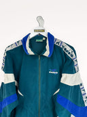 Felpa Diadora verde 90s - XL