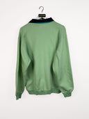 Felpa Diadora verde cricket 80s - XL