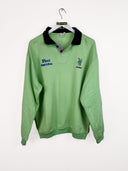 Felpa Diadora verde cricket 80s - XL