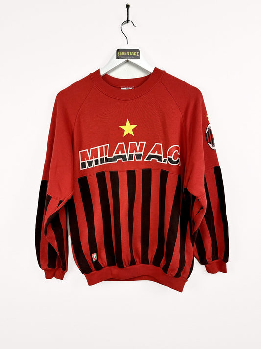 Felpa Milan calcio 80s rara - L