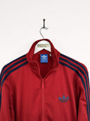 Felpa Adidas rossa blu 00s - M