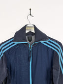 Felpa Adidas blu grigia 00s - XS