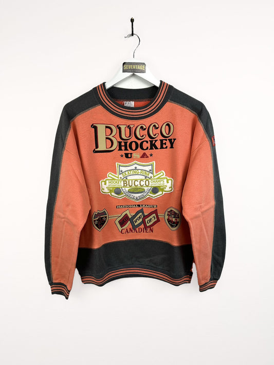 Felpa Bucco Hockey USA 80s - M