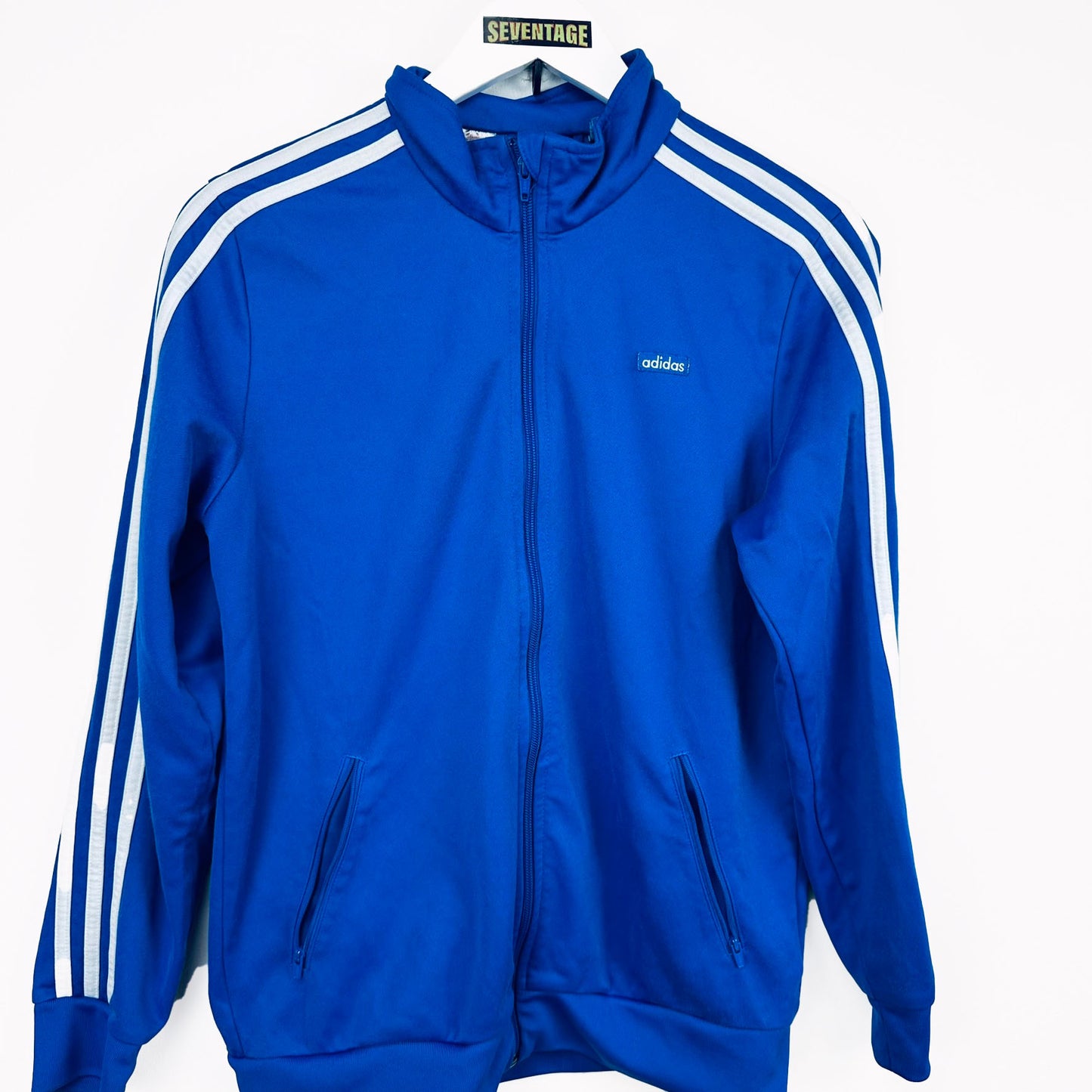 Felpa Adidas blu elettrico - S