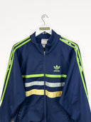 Felpa Adidas blu gialla 90s - S