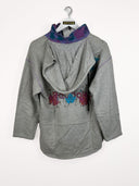 Felpa Reebok grigia donna - L