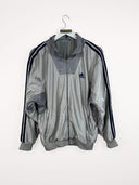 Felpa Adidas argento 00s - L