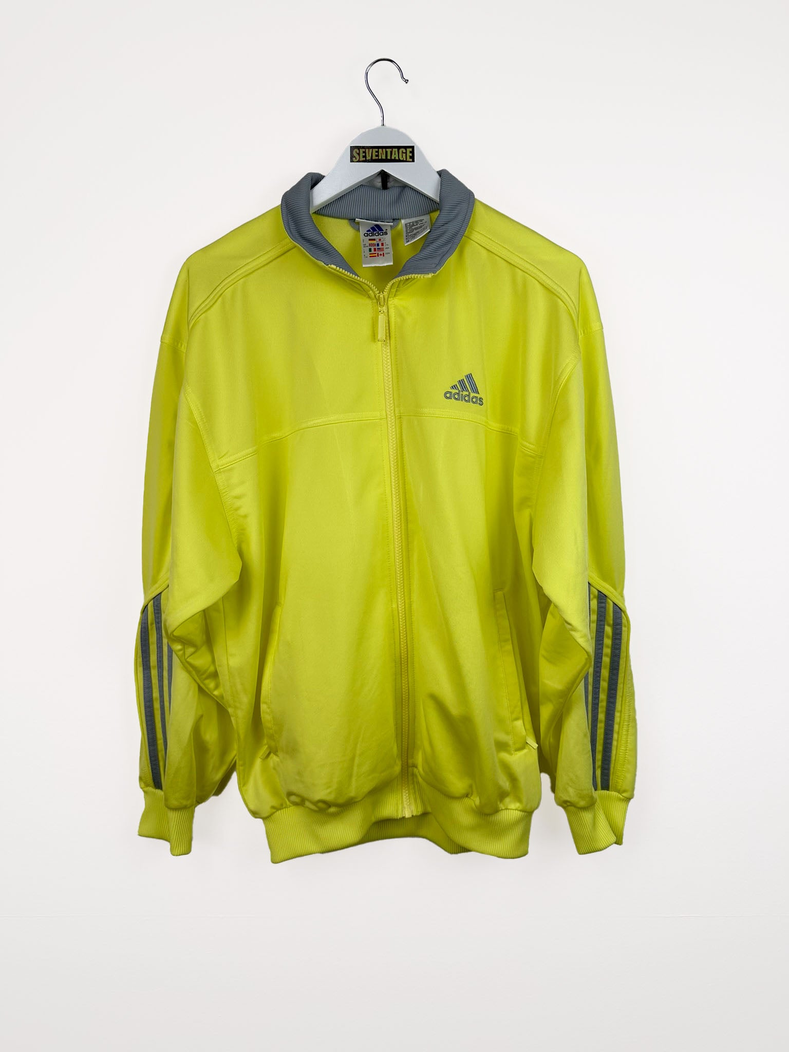 Felpa gialla adidas online