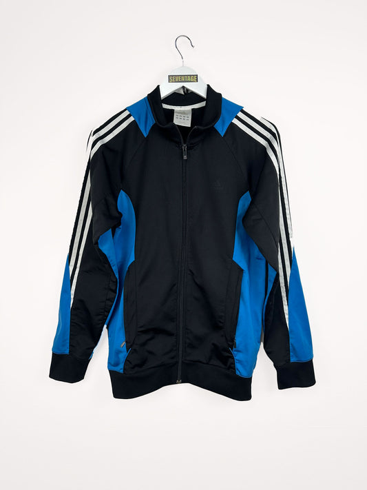 Felpa Adidas blu nera  - L