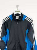 Felpa Adidas blu nera  - L