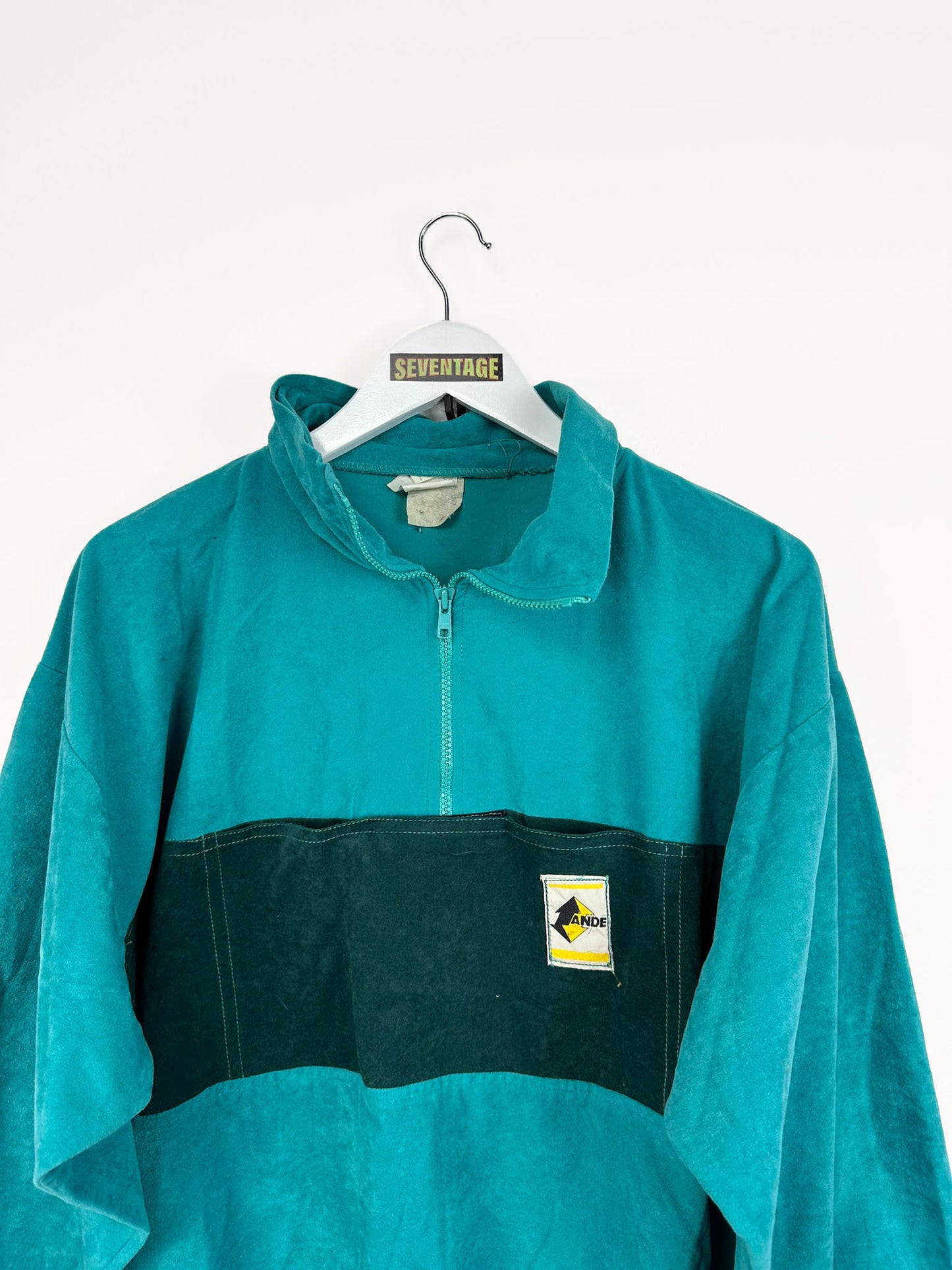 Felpa verde 90s - L