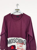 Felpa Moschino bordeaux - M