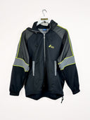 Felpa Asics nera grigia 90s - M