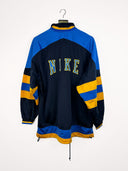 Felpa Nike blu gialla 90s - L