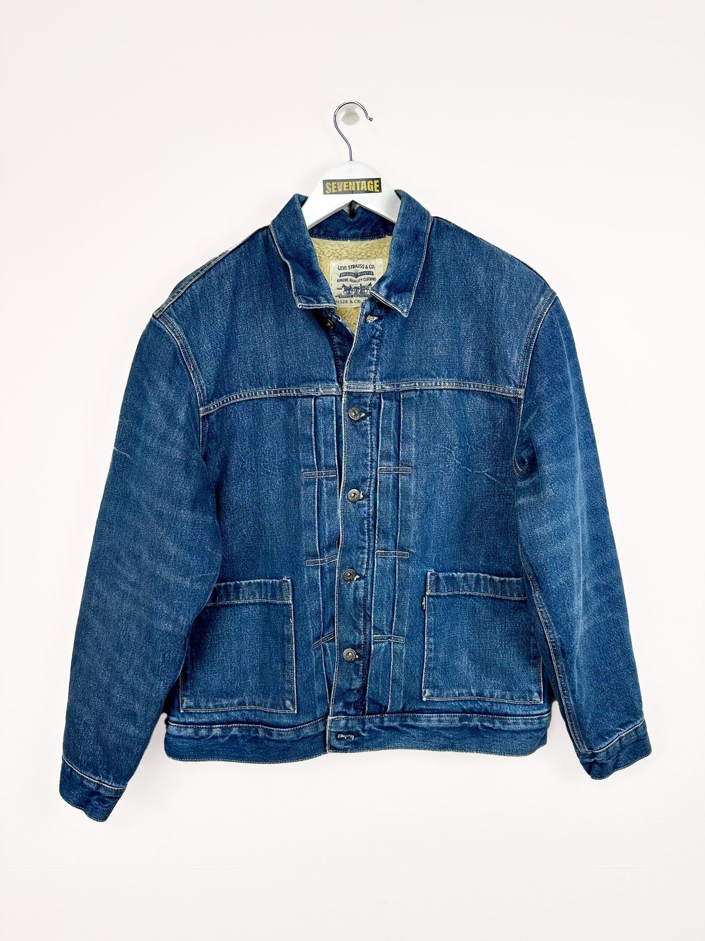Giacca Levi's imbottita blu - M