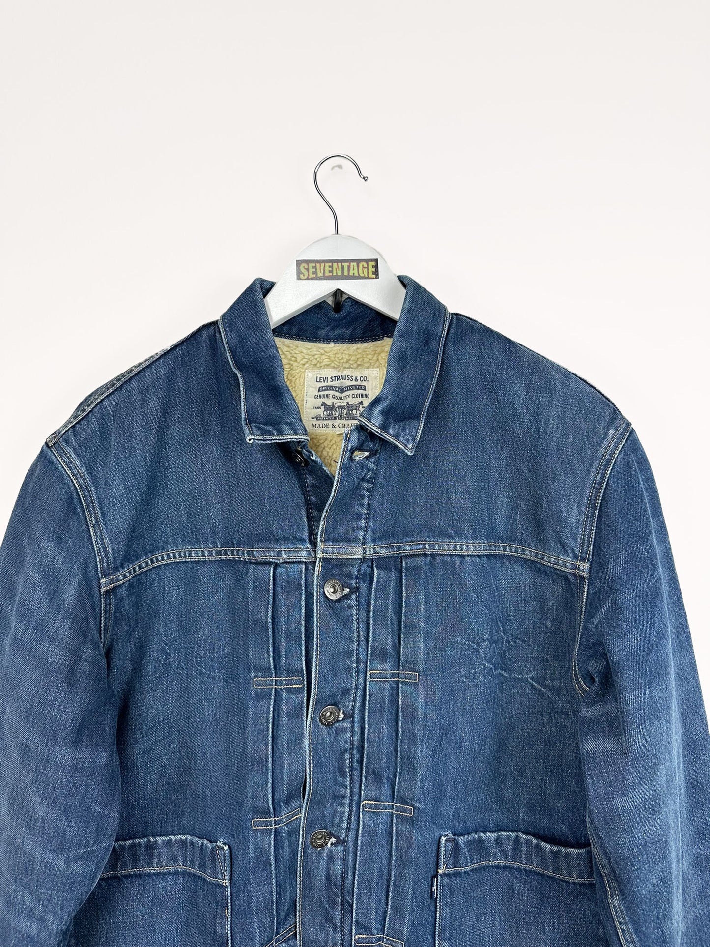 Giacca Levi's imbottita blu - M
