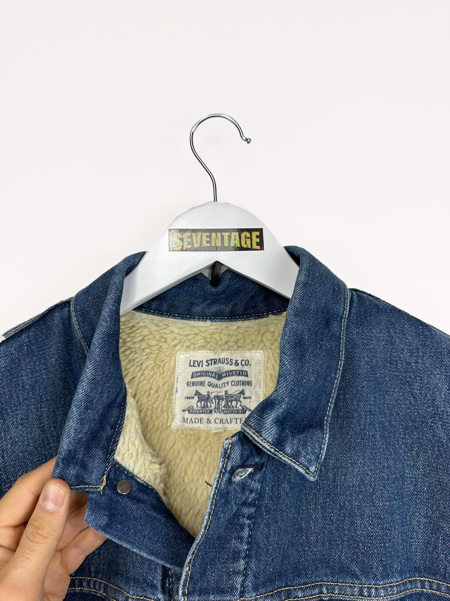 Giacca Levi's imbottita blu - M