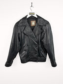 Bomber in pelle nero 00s (10)  - M