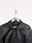 Giacca in pelle cropped (17) - XS