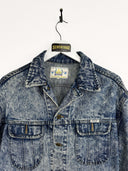 Giacca Rifle in denim 90s - L