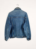 Giacca in denim jeans vintage - L