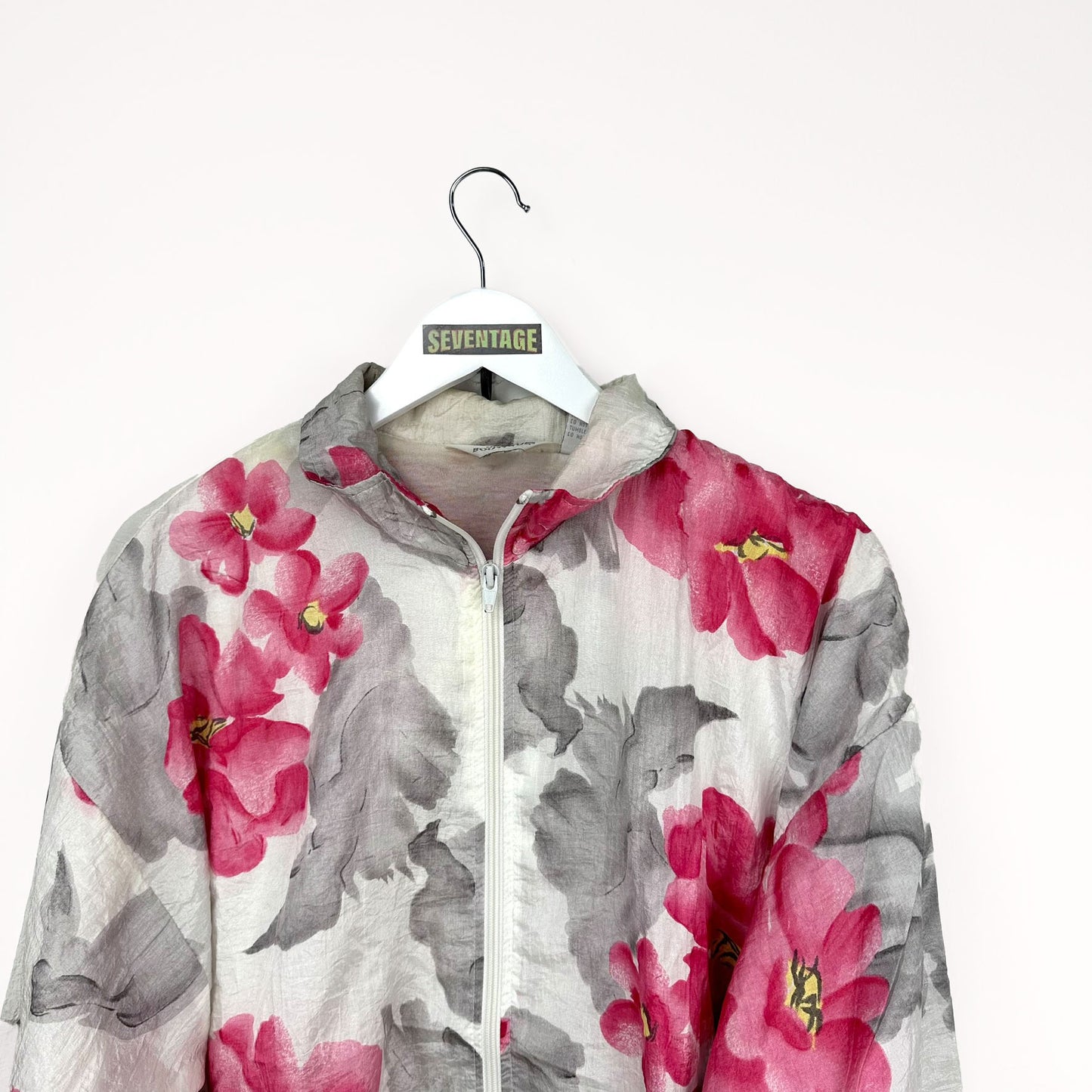 Giacca floreale 90s donna - L